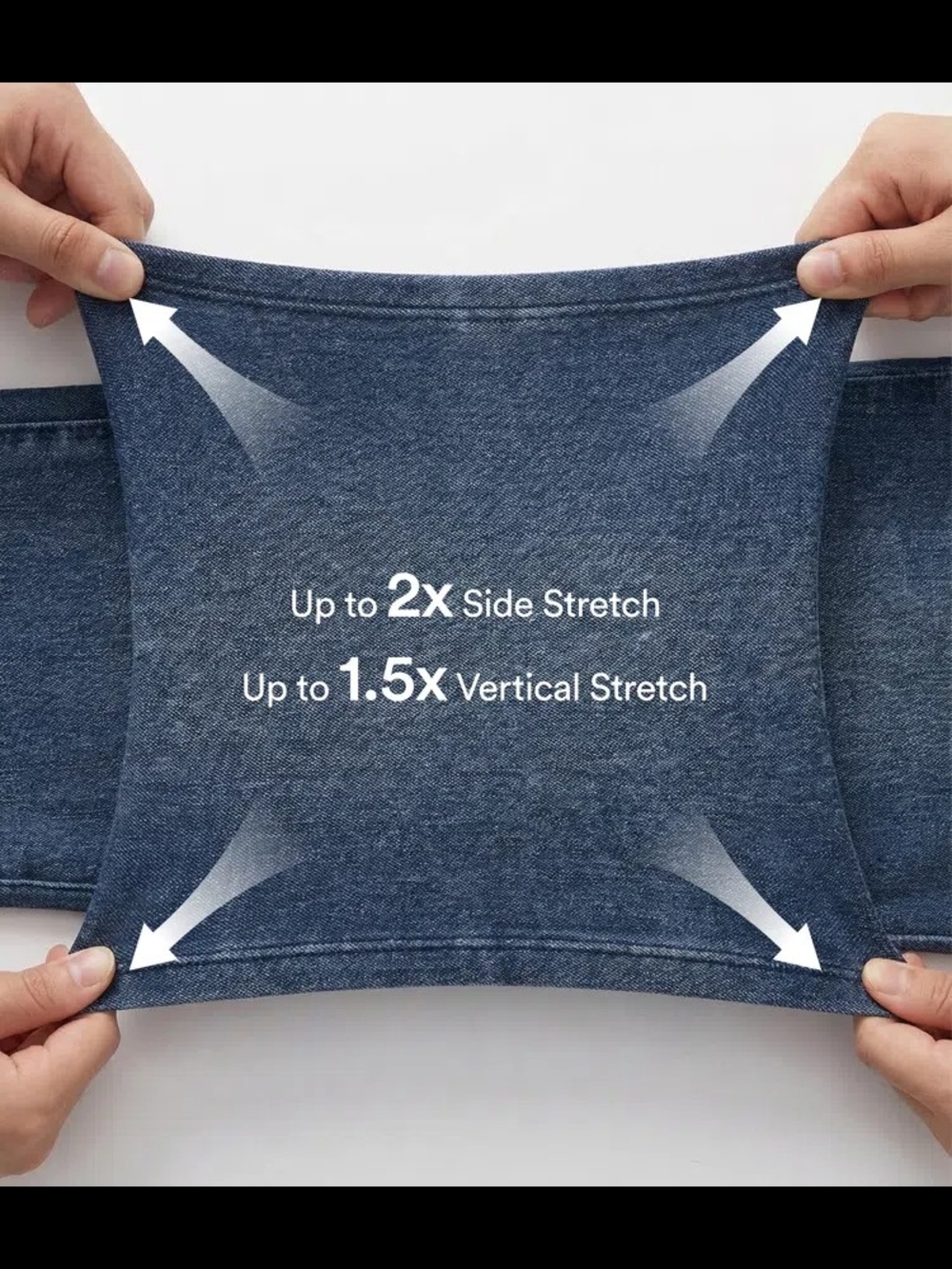 Halara Flex™ Crossover Pocket Washed Denim Work Legging - Picture 4 of 5